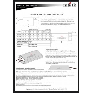 Alüminyum Frenleme Direnci Alüminyum Frenleme Direnci