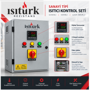 Sanayi Tipi Isıtıcı Kontrol Seti