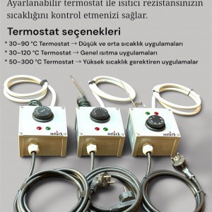Termostatlı Isıtıcı Kontrol Seti