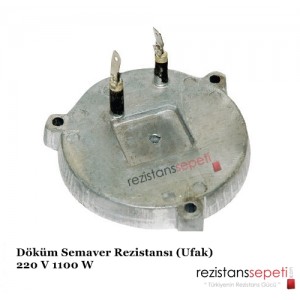 Döküm Semaver Rezistansı Küçük	 Döküm Semaver Rezistansı Küçük