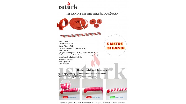 Isıtıcı Isı Bandı Rezistansı